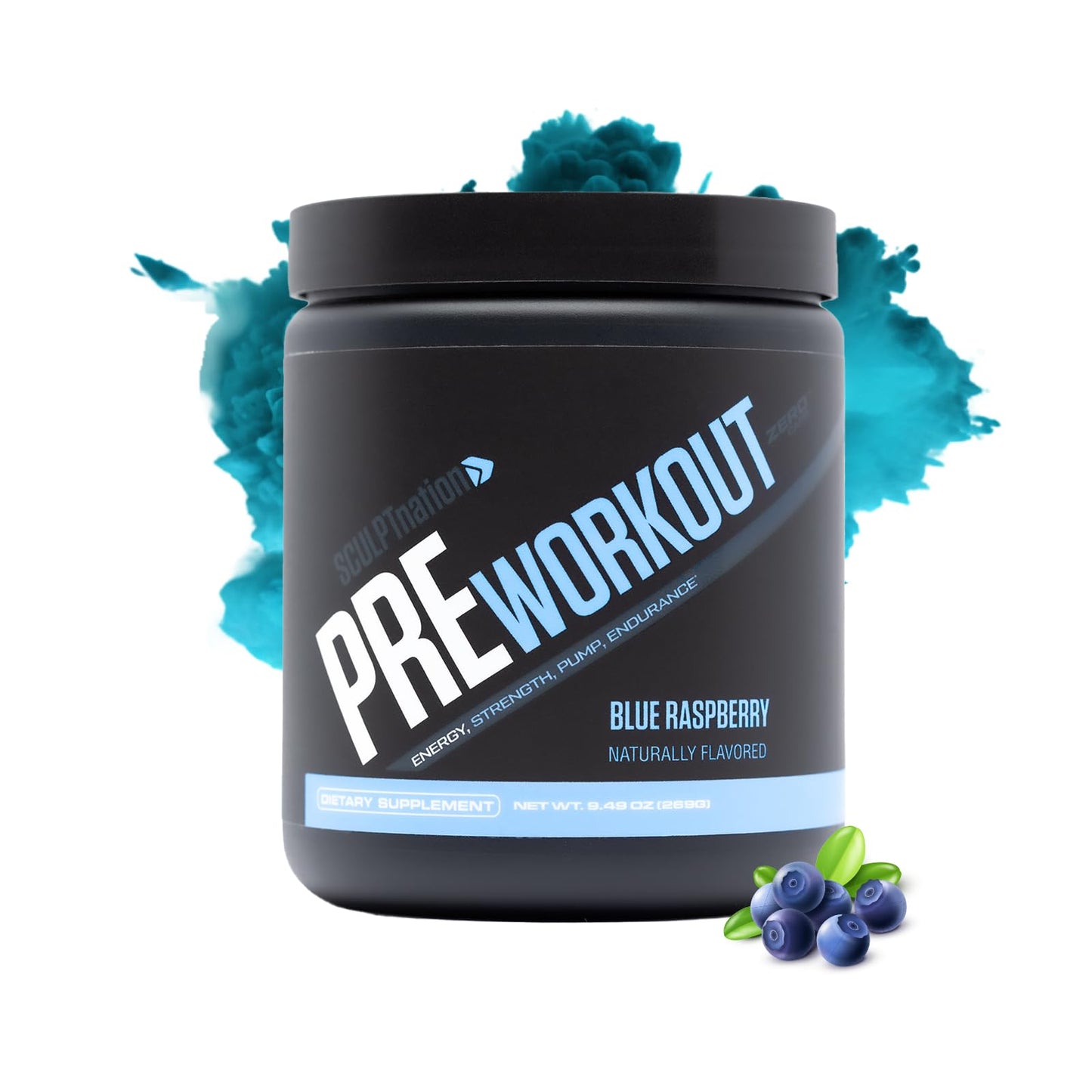 Sculpt Nation PreWorkout with Amino Acids Powder, 30 Servings