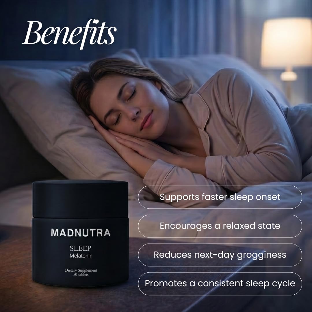 MadNutra Melatonin 3 mg Tablet, 60 Tablets