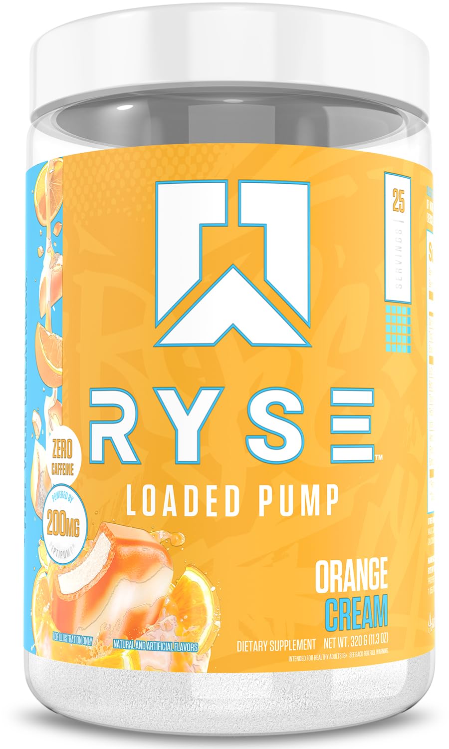 RYSE Up Supplements Ryse Loaded Pump Pre Workout Powder 11.3 Ounce