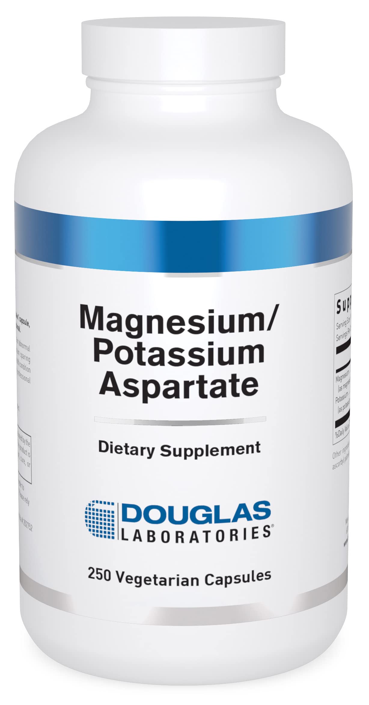 Douglas Laboratories Magnesium/Potassium Aspartate Capsules 250 Count