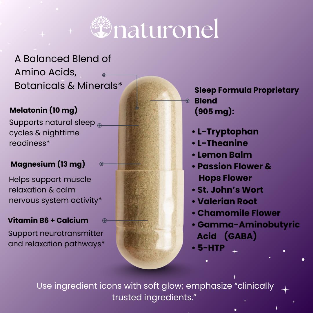 Naturonel Deep Sleep Bliss Capsule, 60 Count