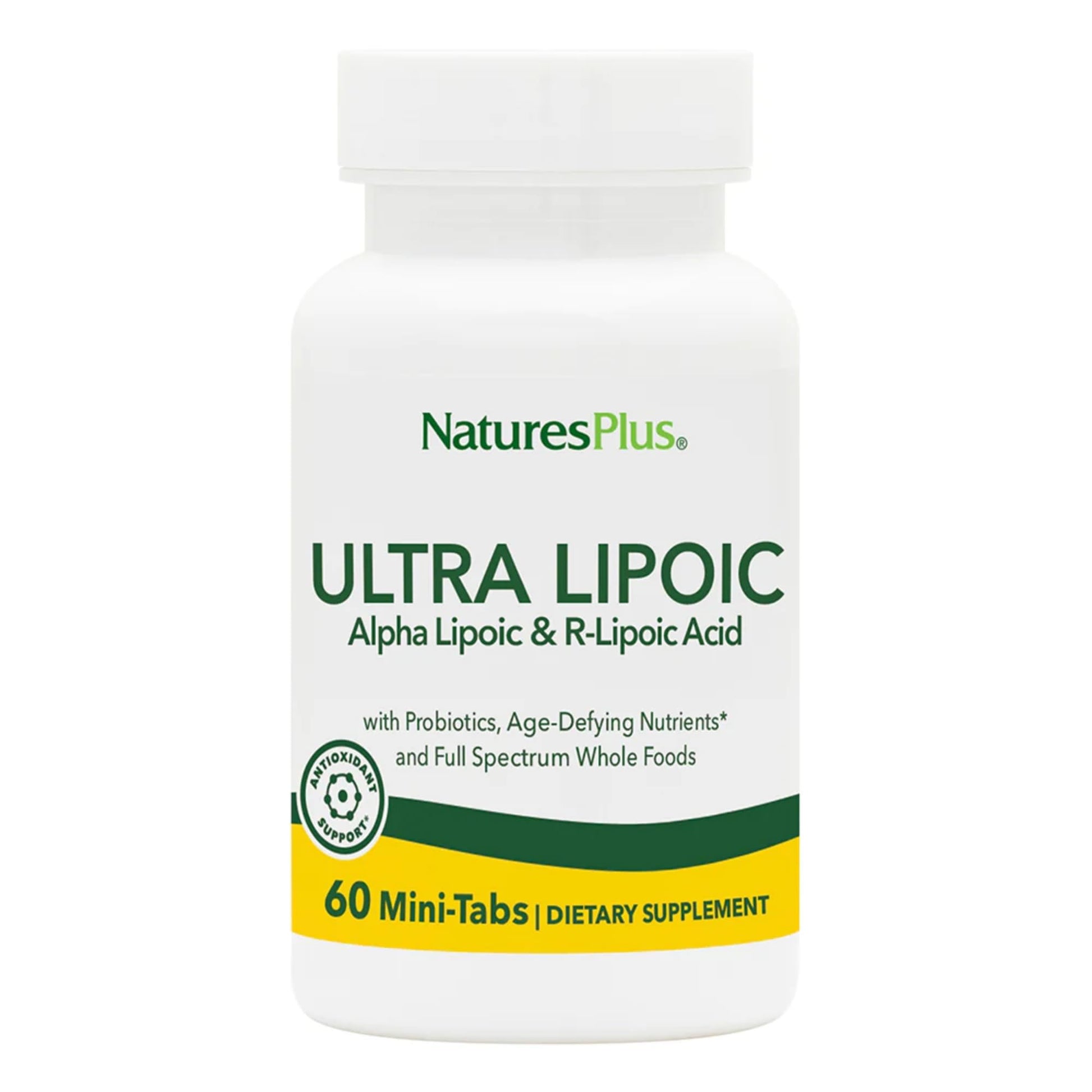 NaturesPlus Ultra Lipoic Tablets 60 Count