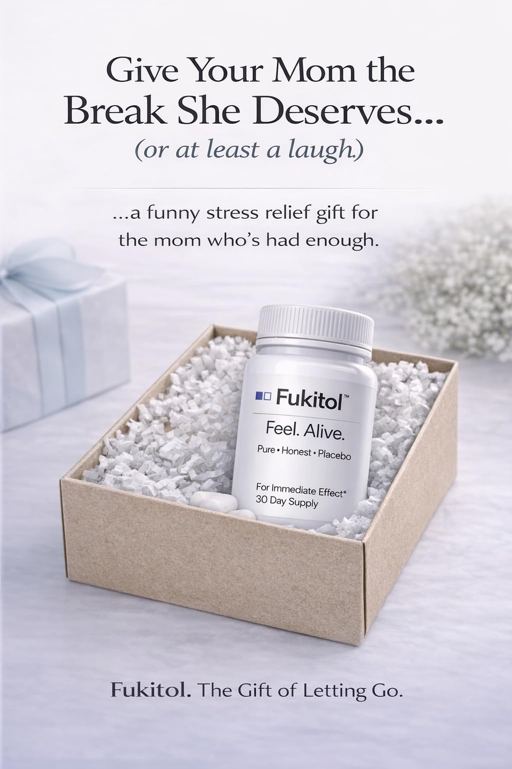 Fukitol Placebo Pills Capsule, 30 Count