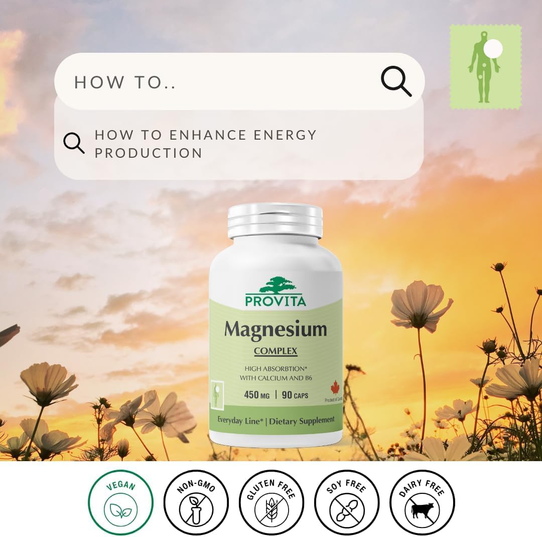 PROVITA Magnesium Complex Supplement Capsule 180 Capsules