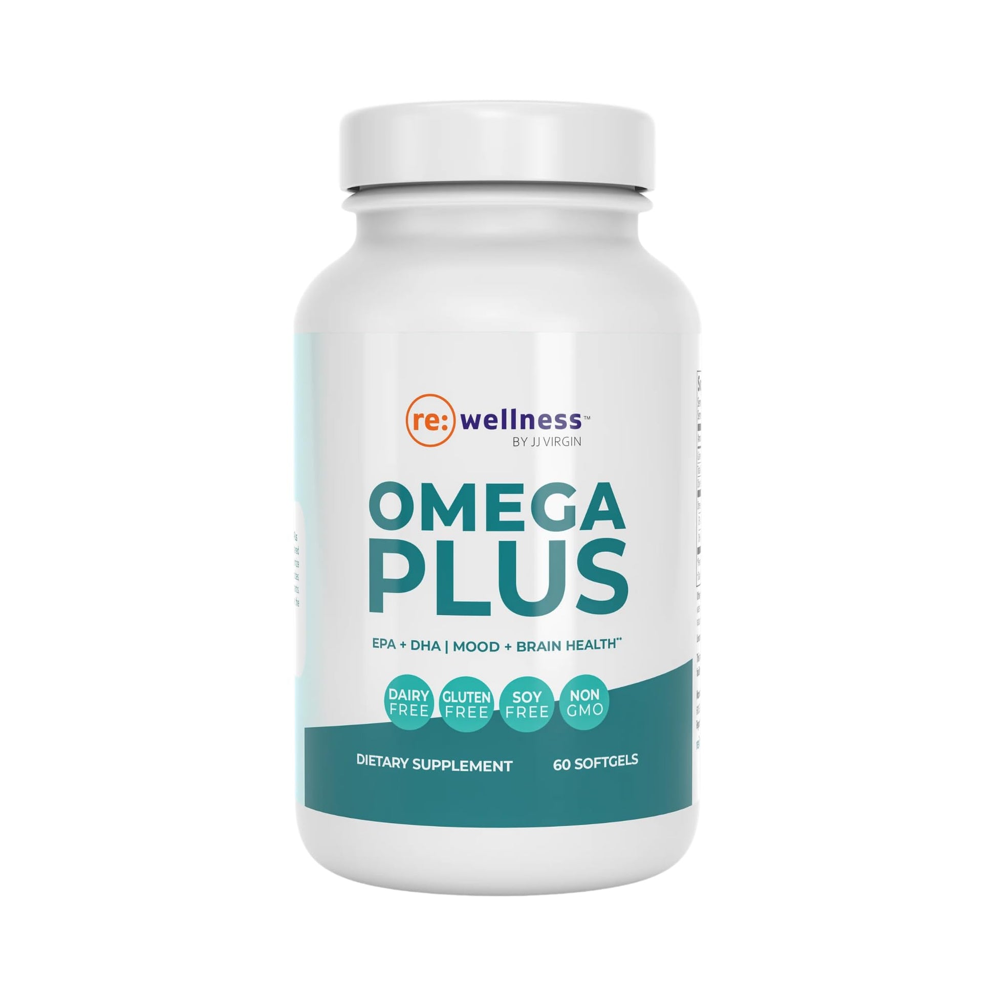 Reignite Wellness Omega Plus High-Dose Fish Oil Supplement, 60 Softgels