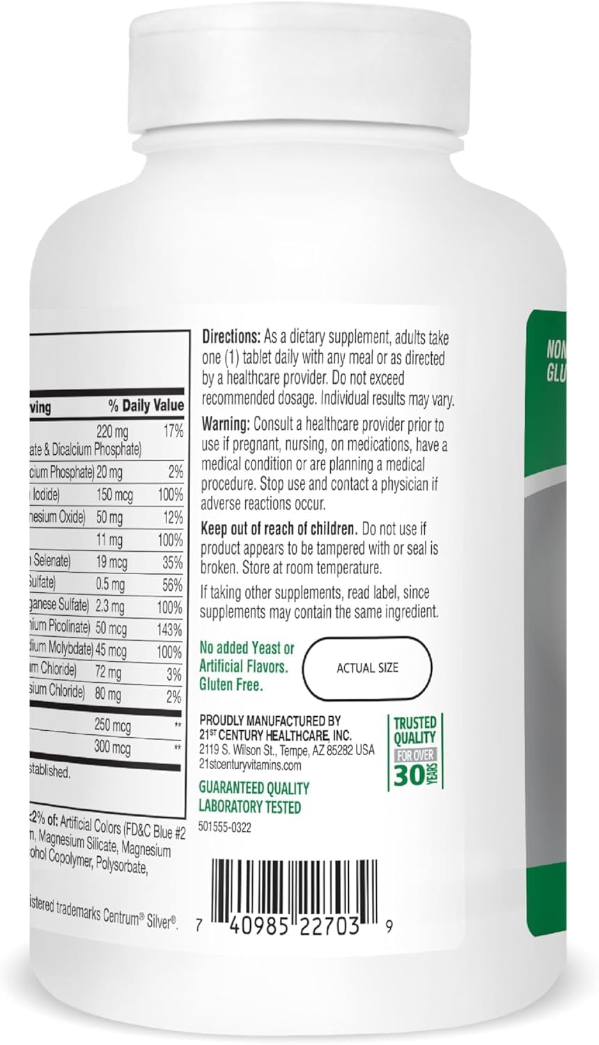 21st Century Sentry Senior 795 Tablets