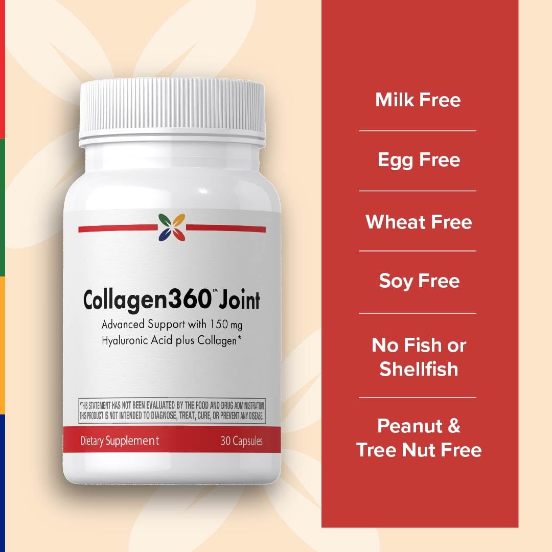 Stop Aging Now Collagen Peptides with Hyaluronic Acid Capsules, 30 Count