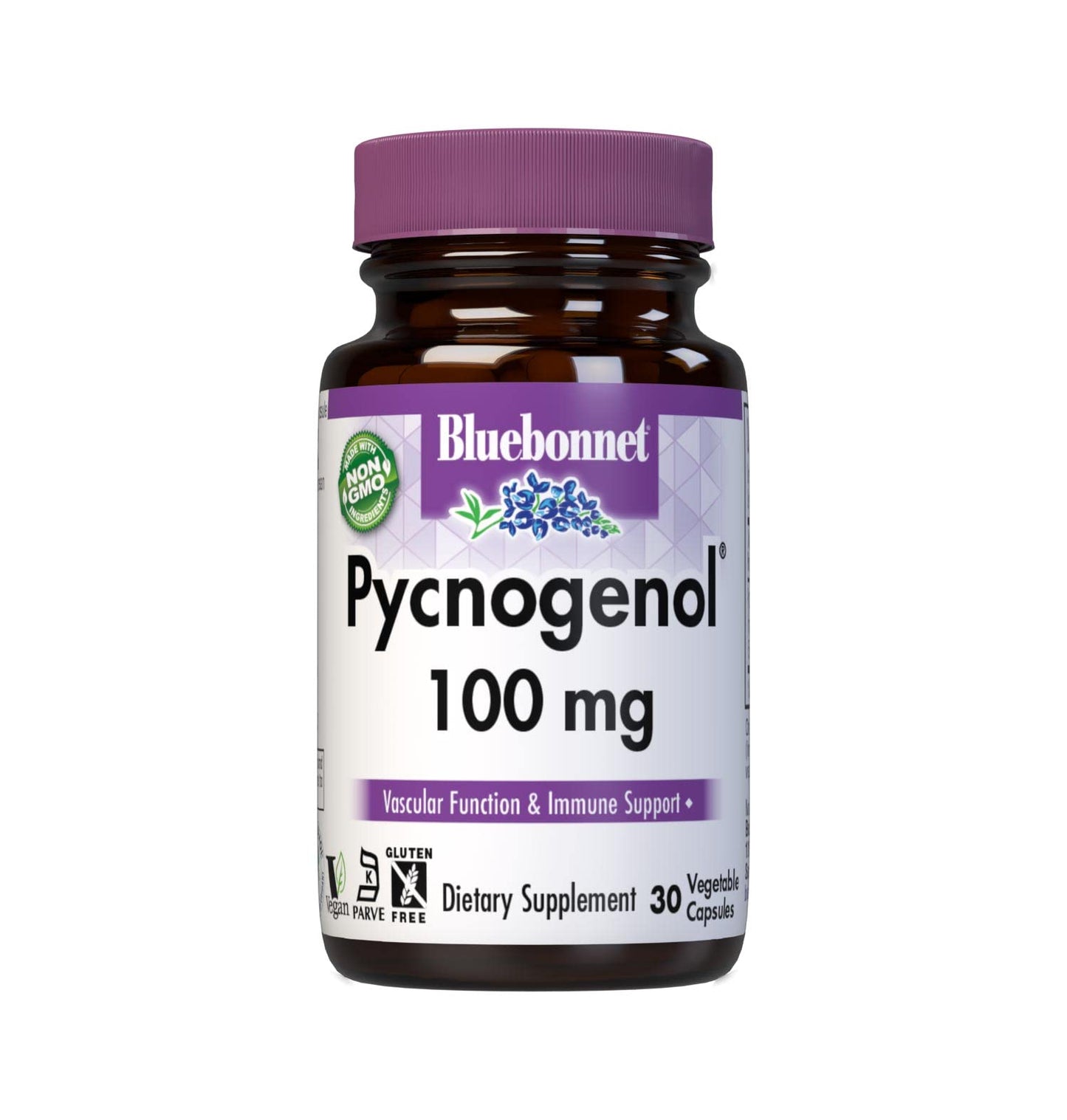 BlueBonnet Pycnogenol 100 mg Capsule, 30 Count