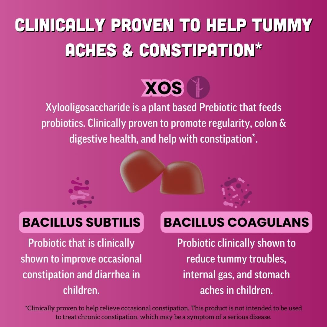 Llama Naturals Kids Multivitamin and Probiotic and Prebiotics Gummies, 150 Gummies