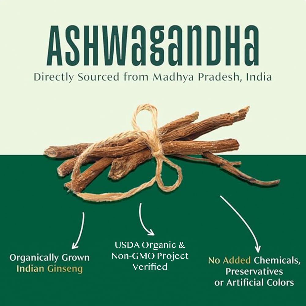 VAHDAM Organic Ashwagandha Powder 2.46 oz