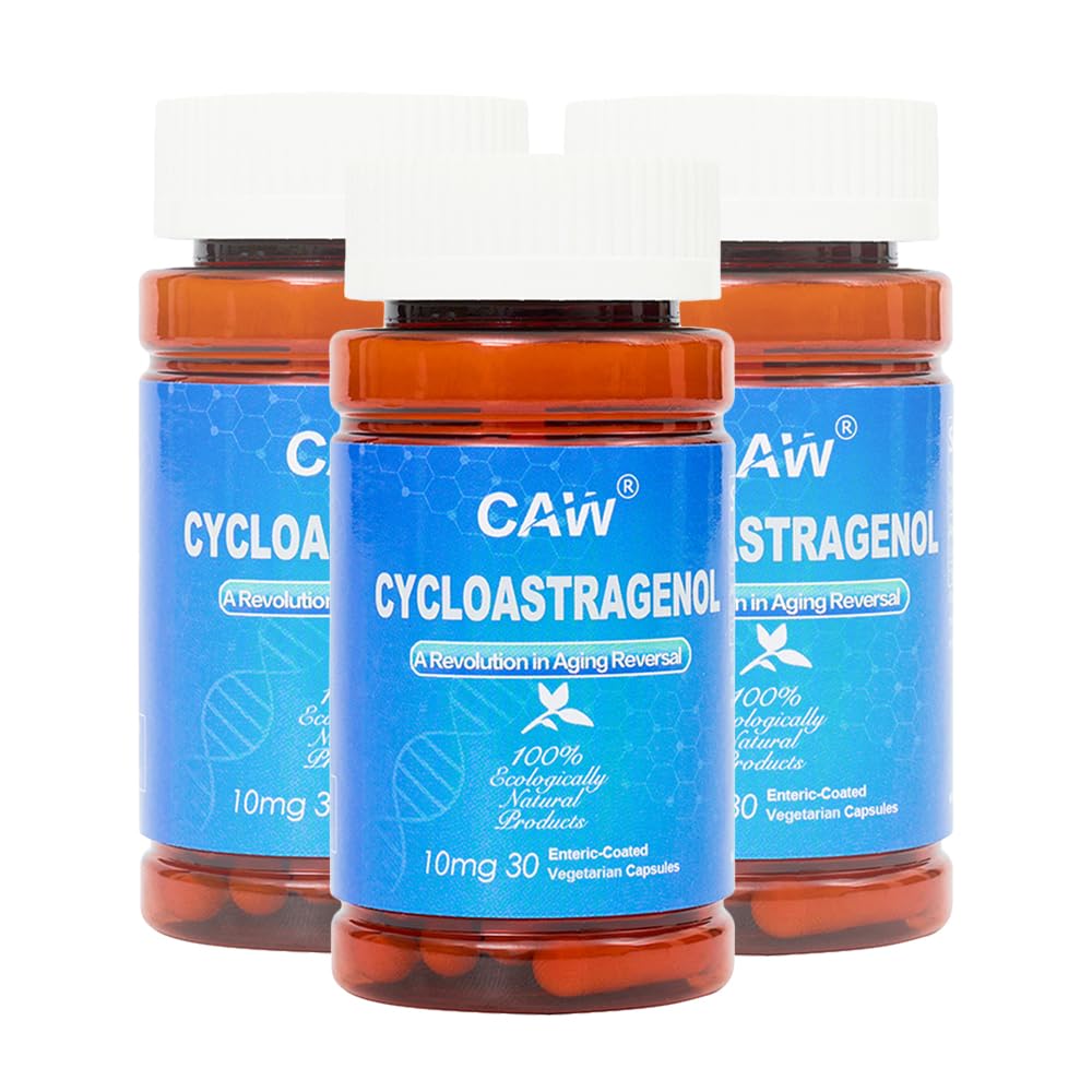 CAW Hypersorption Cycloastragenol 98% 10mg Capsules, 90 Count