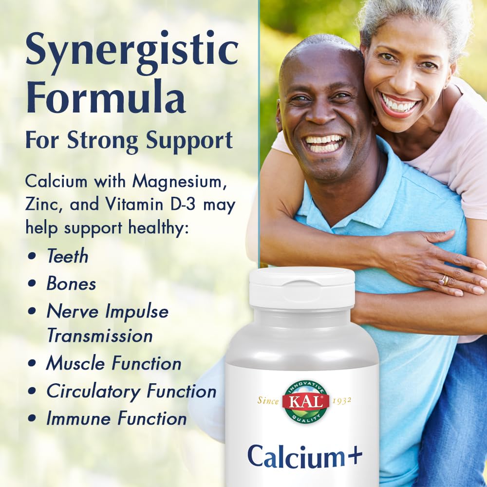 KAL Calcium Plus Softgels, 200 Count