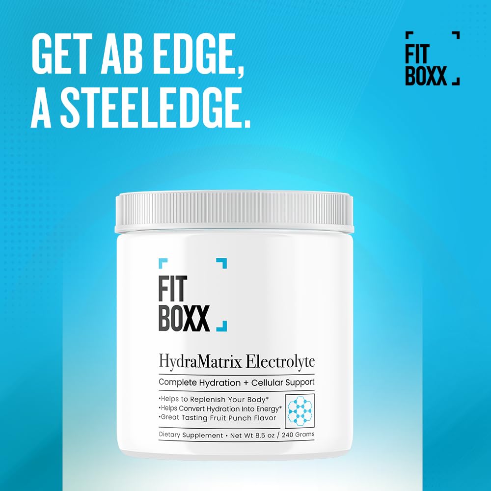 Fit Boxx HydraMatrix Electrolyte Powder 8.5 Ounce