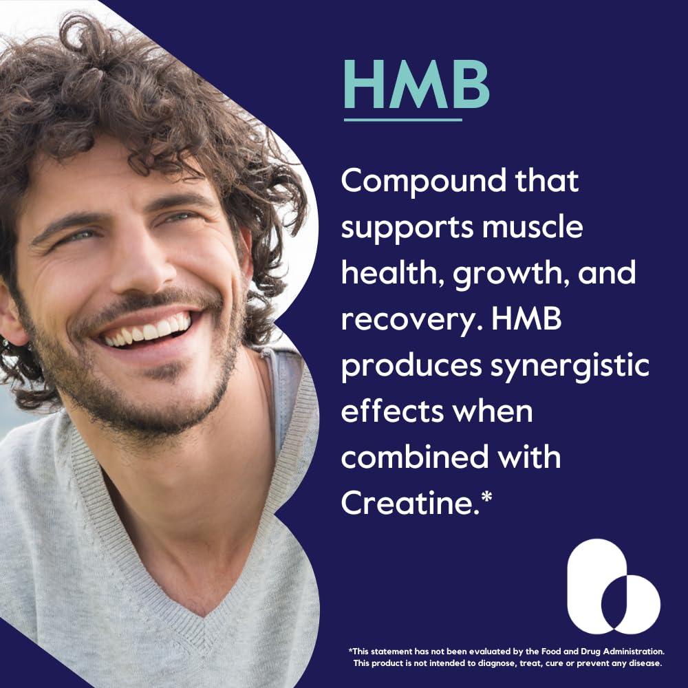 BESTVITE HMB 1000mg Capsule, 240 Count