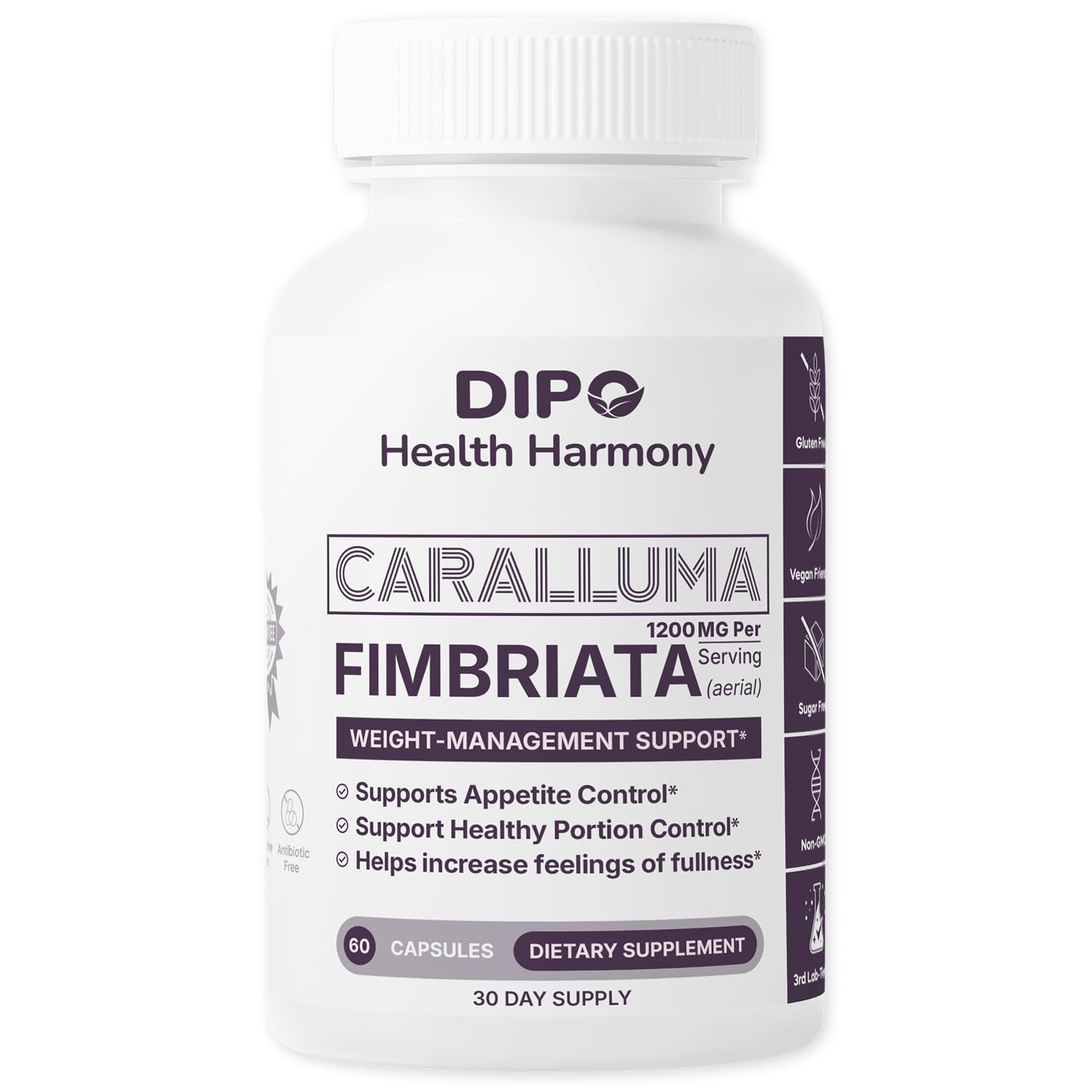 DIPO HEALTH HARMONY Caralluma Fimbriata 1200mg Capsule 60 Count