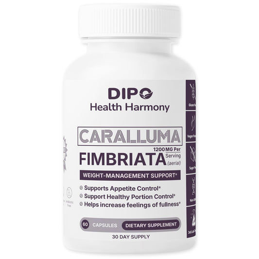 DIPO HEALTH HARMONY Caralluma Fimbriata 1200mg Capsule 60 Count