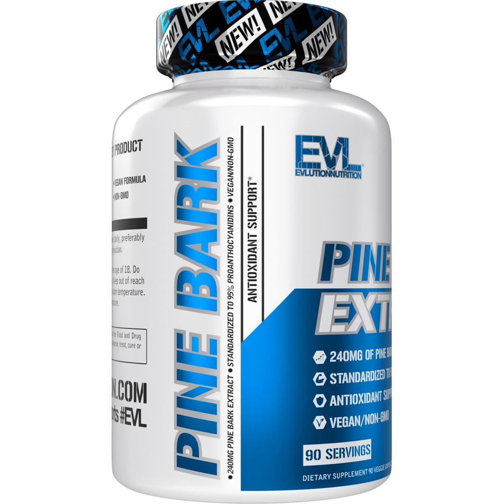 Evlution Pine Bark Extract Capsule 90 Count