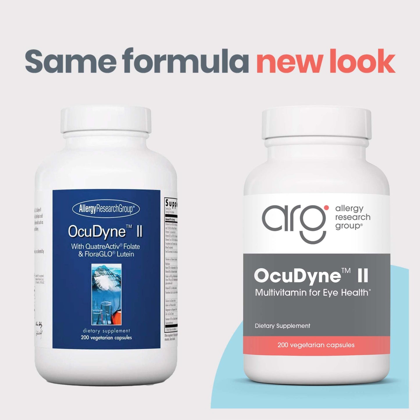 Allergy Research Group OcuDyne II Supplement Capsule 200 Count