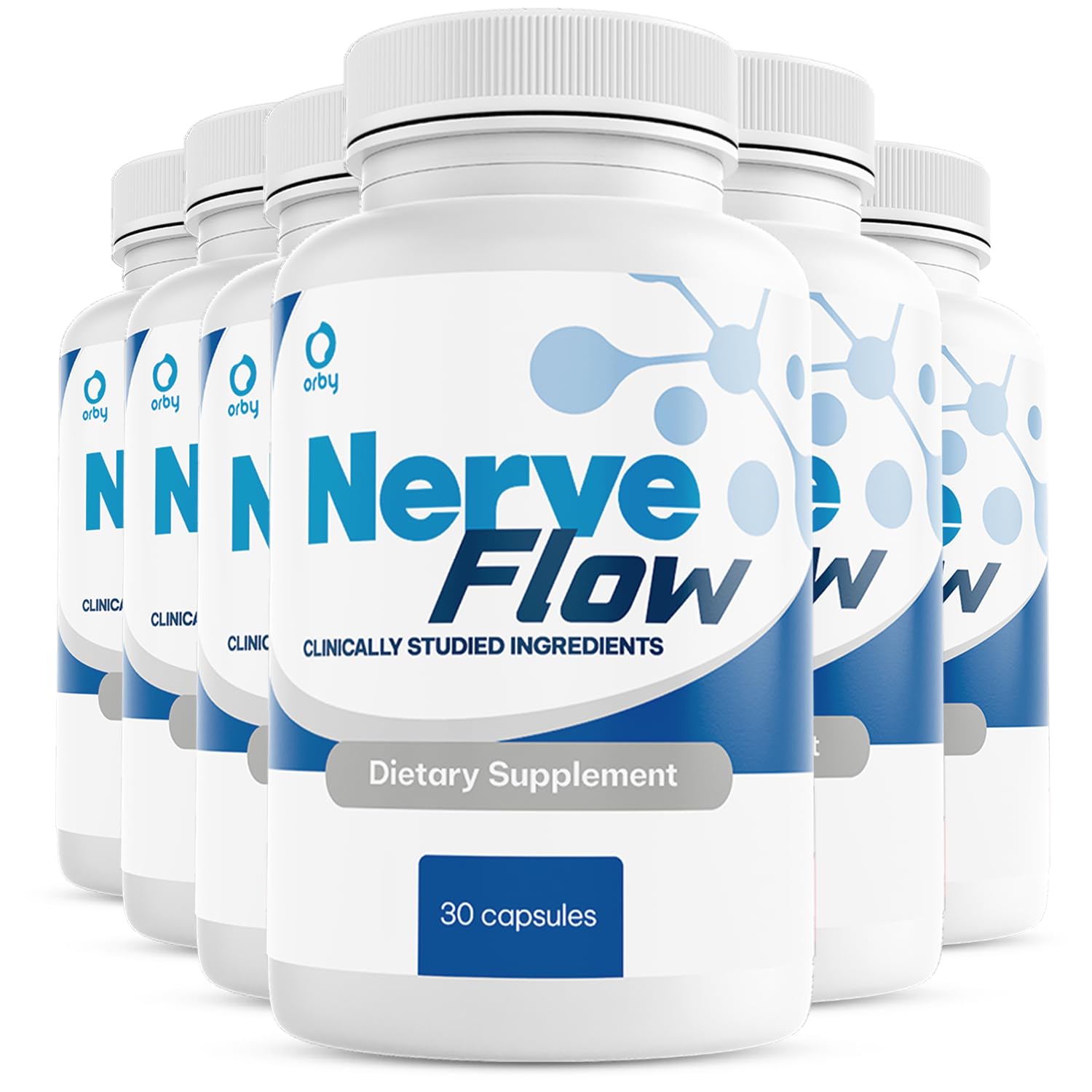 Orby NerveFlow Capsule, 180 Capsules