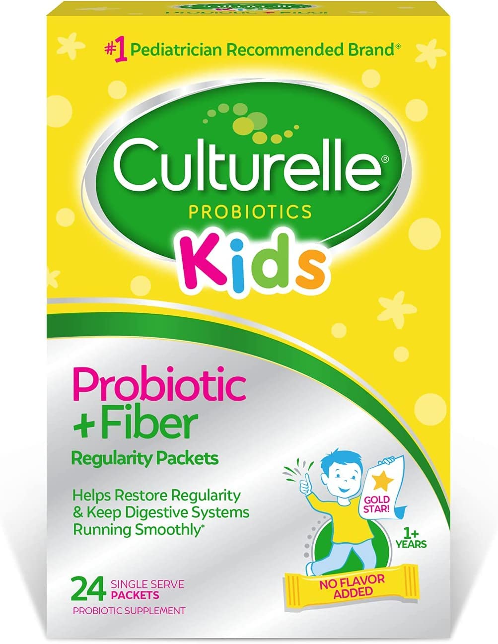 Culturelle Kids Regularity Probiotic & Fiber Dietary Supplement Powder 30.6