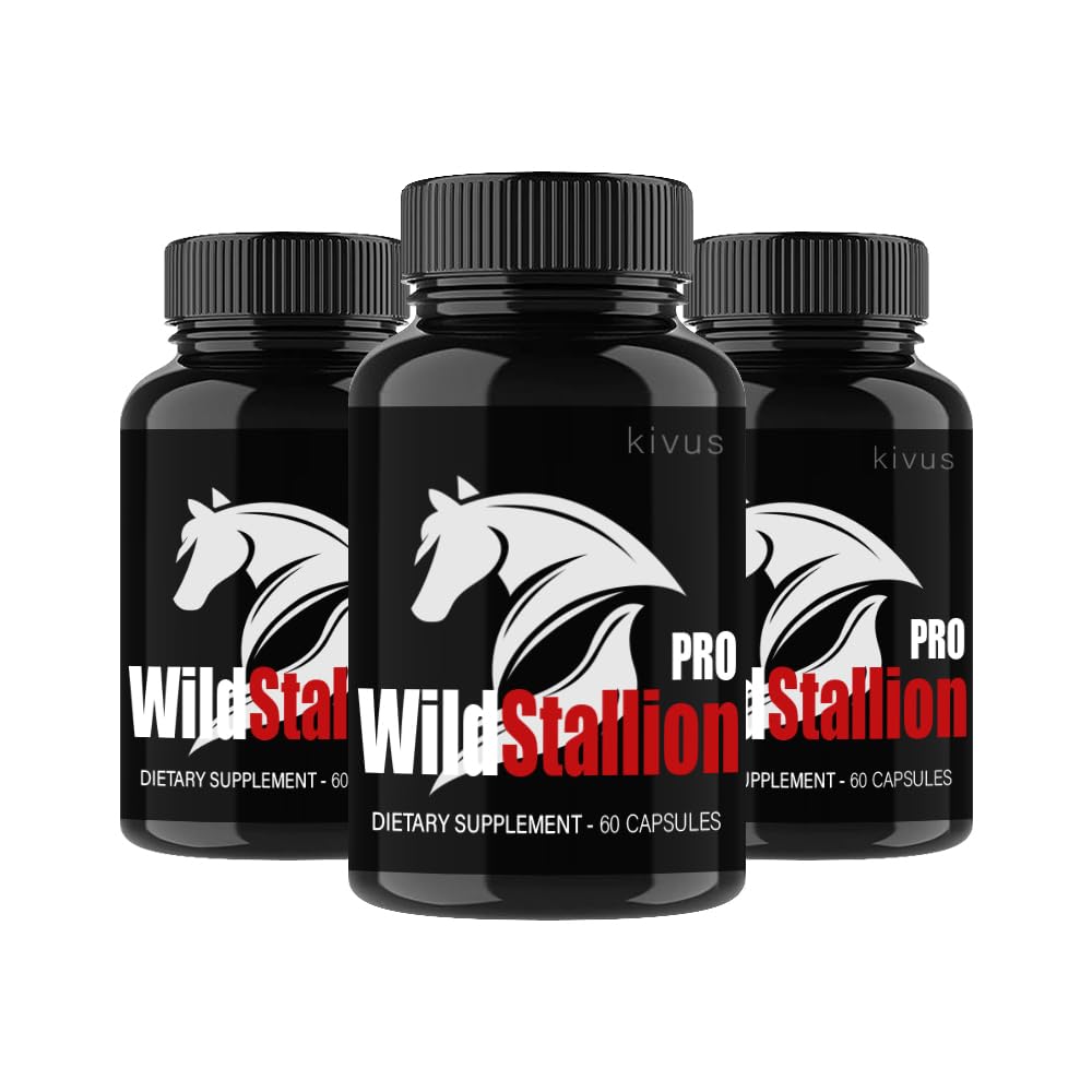 Kivus Wild Stallion Pro Male Capsules, 180 Capsules