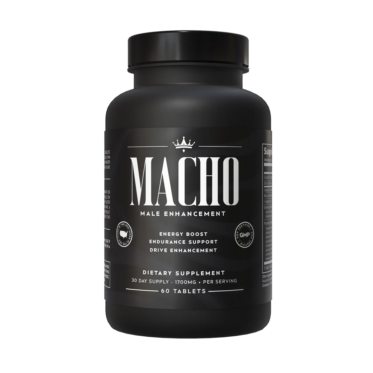 MACHO Male Enhancement Dietary Supplement for Men Capsule 1