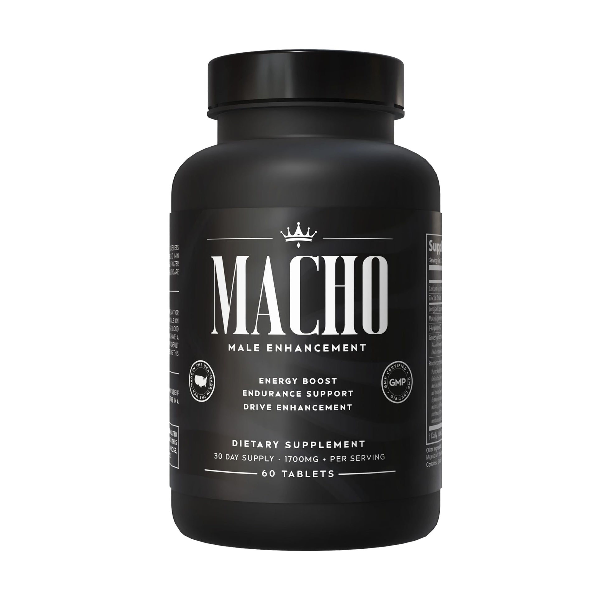 MACHO Male Enhancement Dietary Supplement for Men Capsule 1