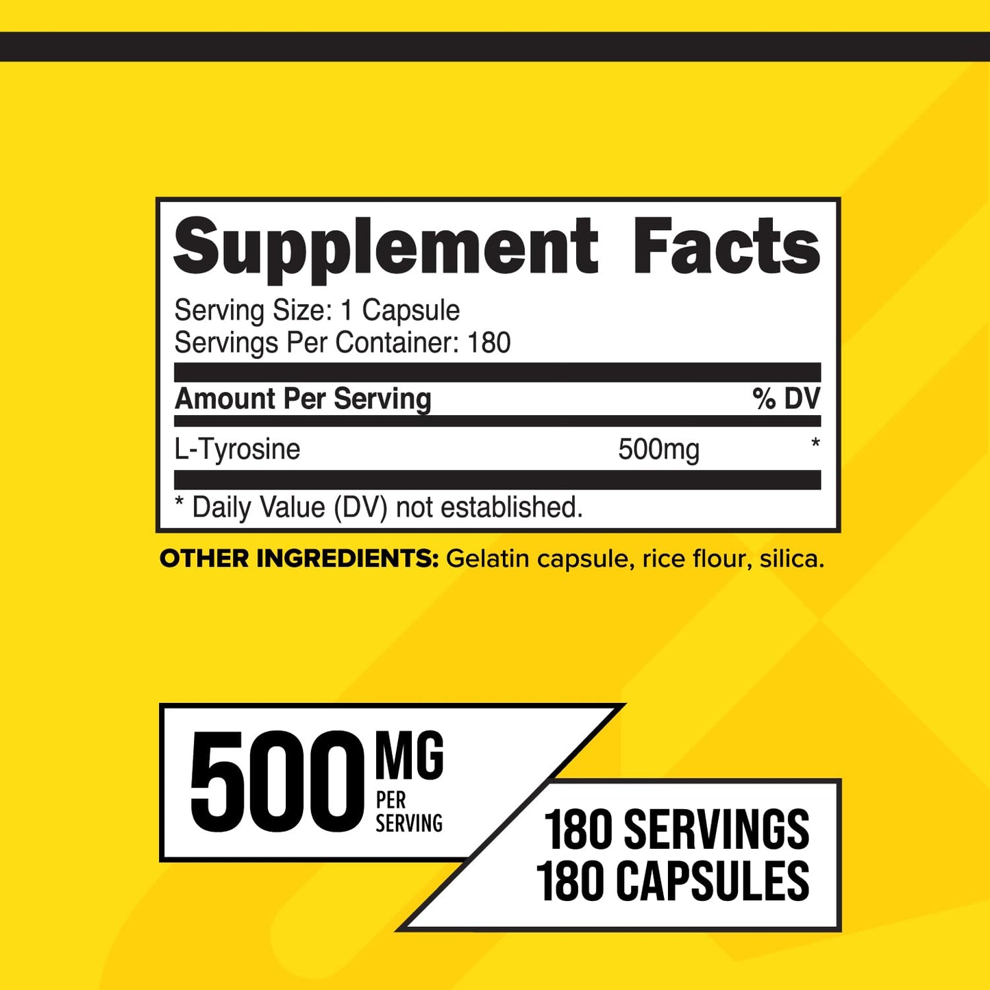 Primaforce L-Tyrosine Capsules 180 Capsules