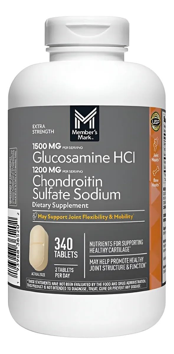 MEMBER´S MARK Triple Strength Glucosamine Chondroitin Tablet, 1 Count