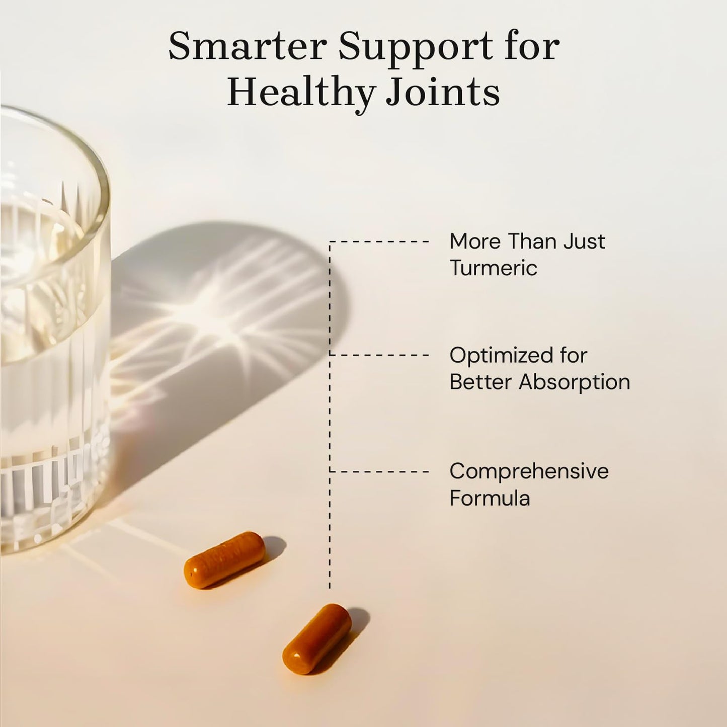 7th Manna Turmeric Curcumin Supplement with Glucosamine, Chondroitin & MSM – Joint Support for Mobility, Flexibility & Comfort – Active Lifestyle Formula – 60 Capsules