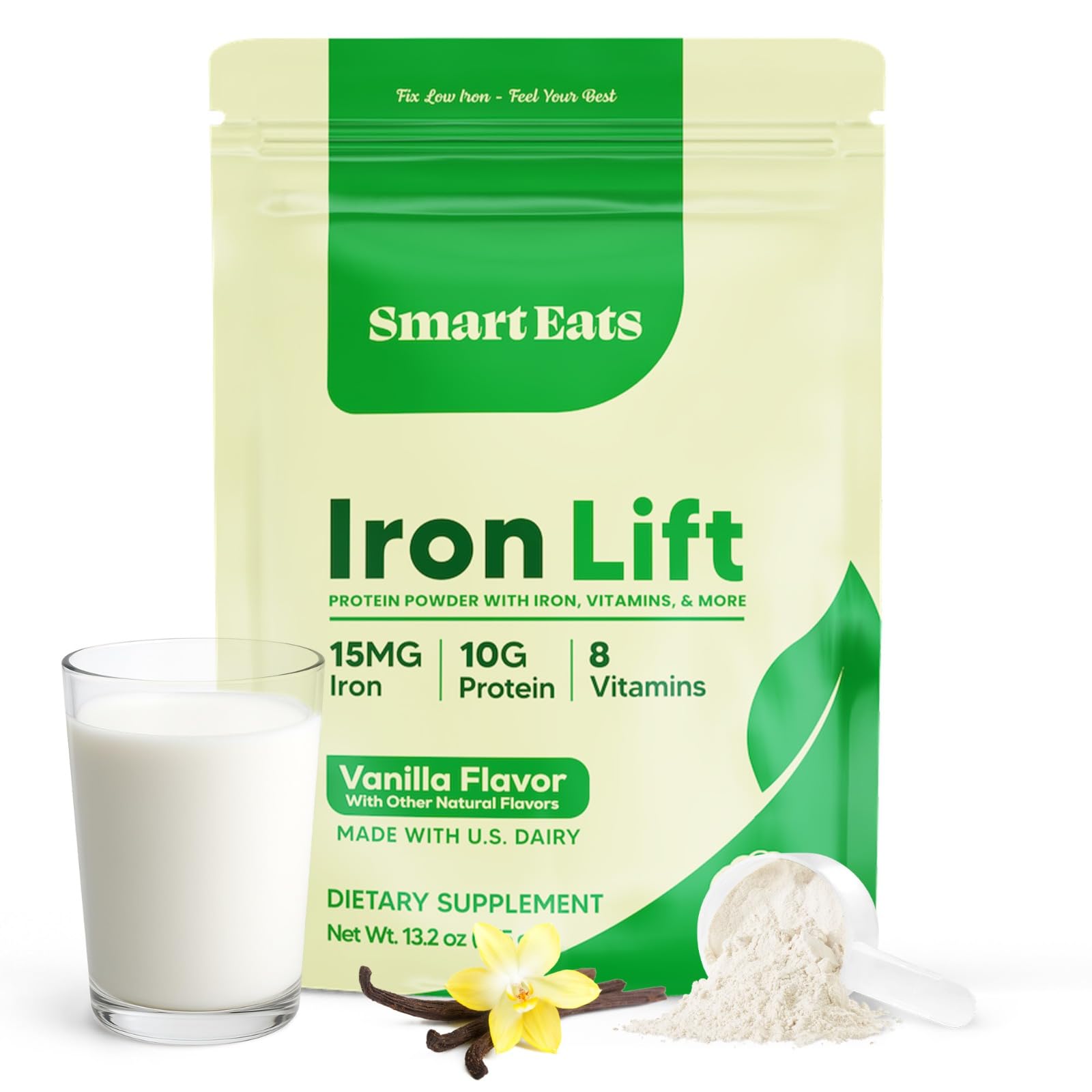 Smart Eats Iron Powder 13.2 Ounce