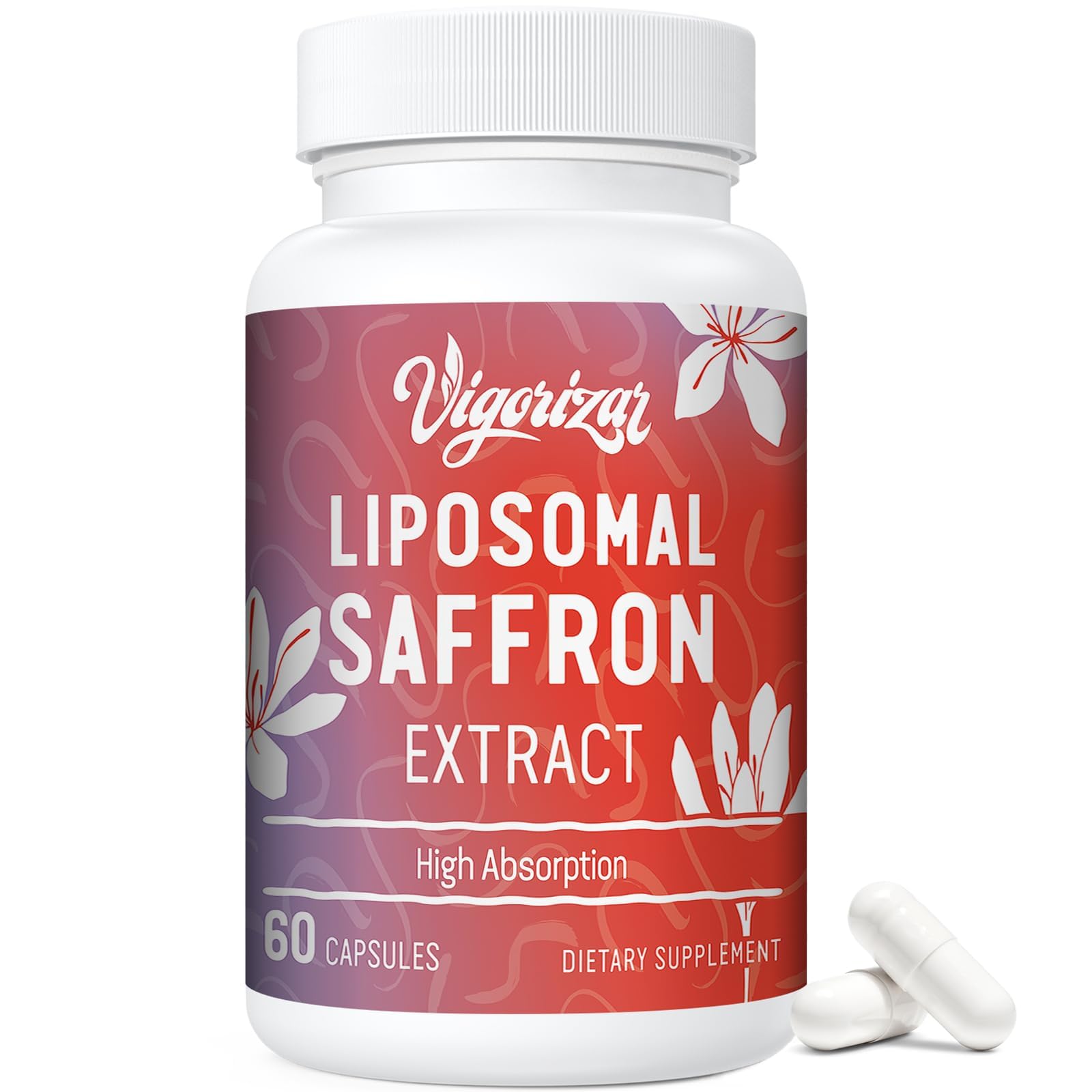 Vigorizar Saffron Extract Capsules 60 Count