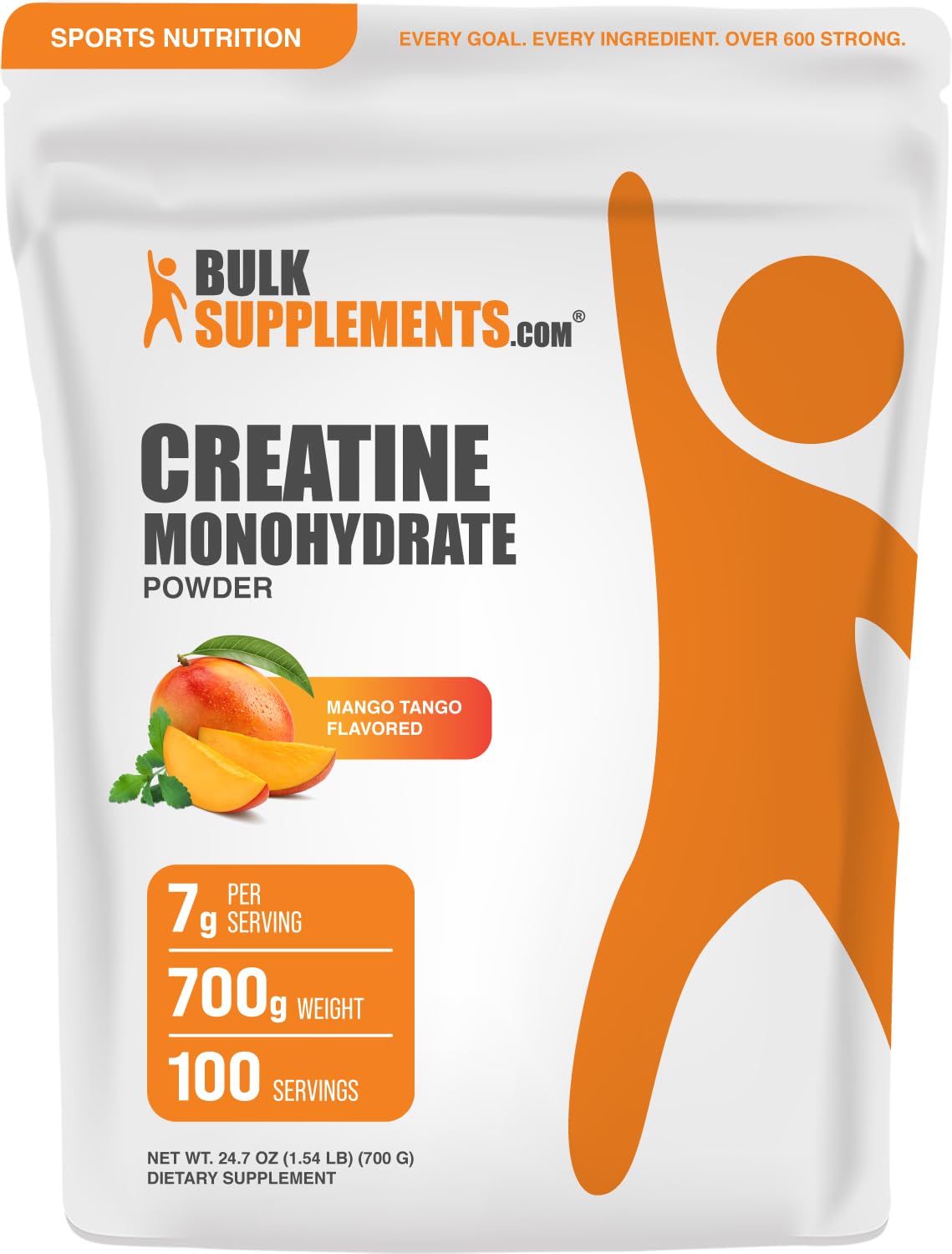 BulkSupplements Creatine Monohydrate Powder