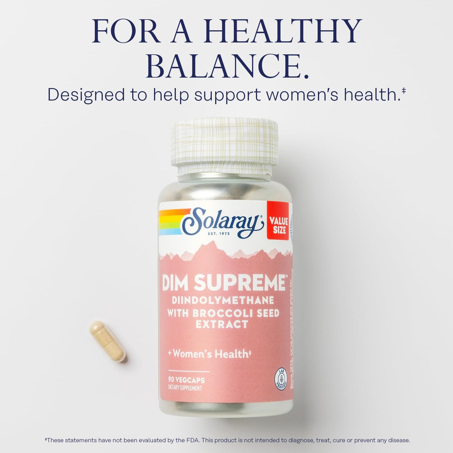 SOLARAY DIM Supreme Capsules 90