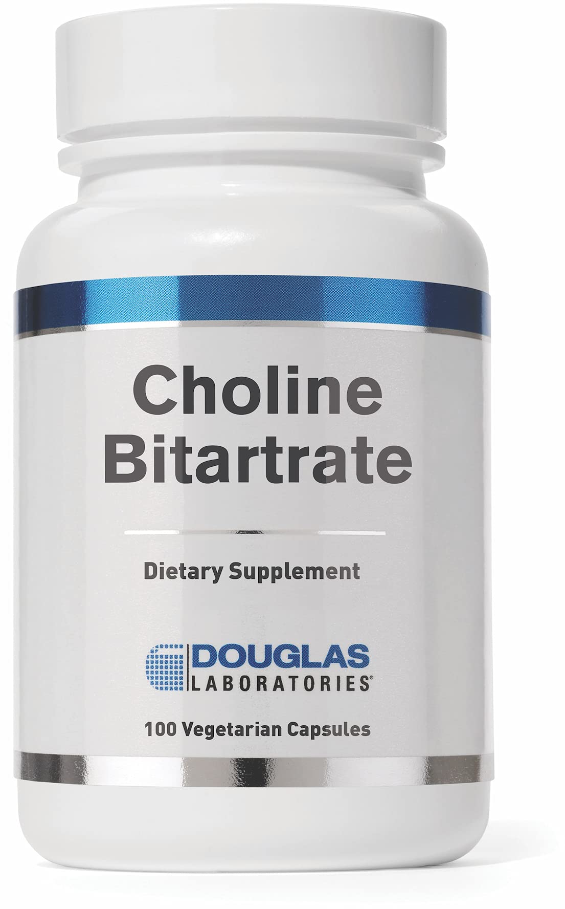 Douglas Laboratories Choline Bitartrate Capsules, 100 Count