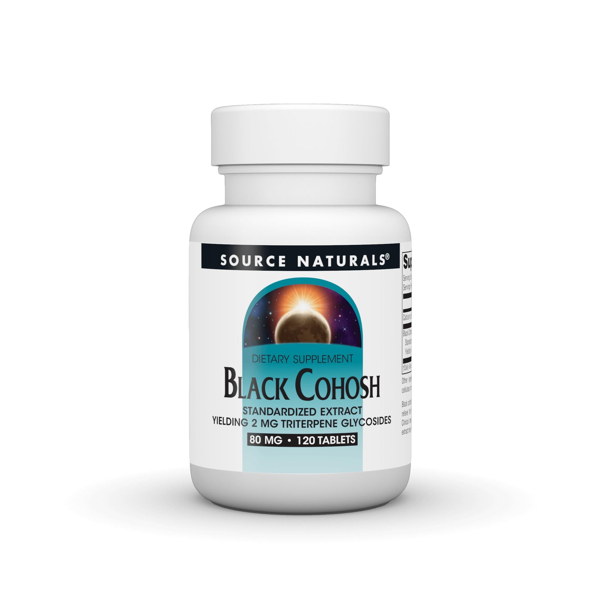 Source Naturals Black Cohosh Extract Tablets 120