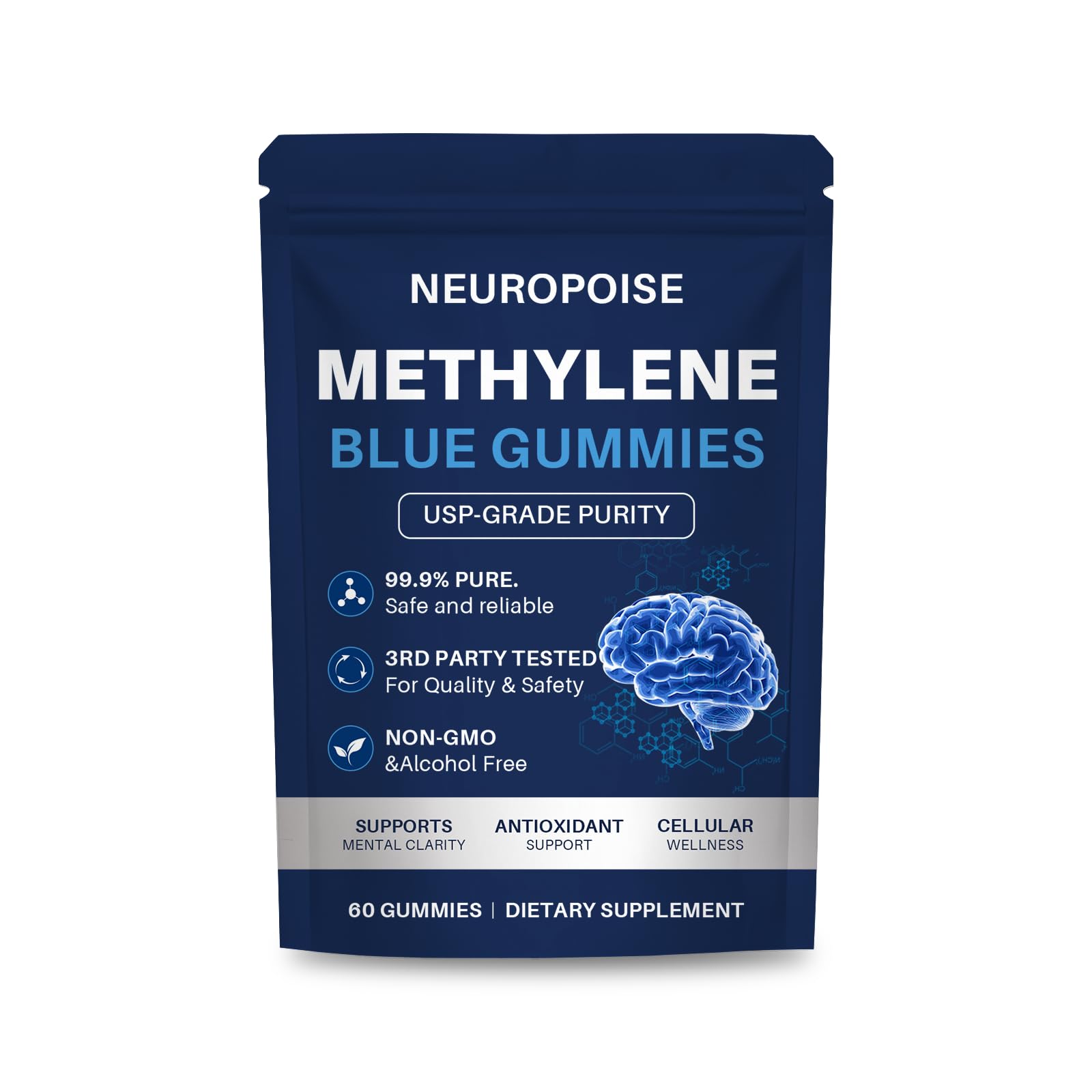 NEUROPOISE Methylene Blue Capsule, 1 Capsule