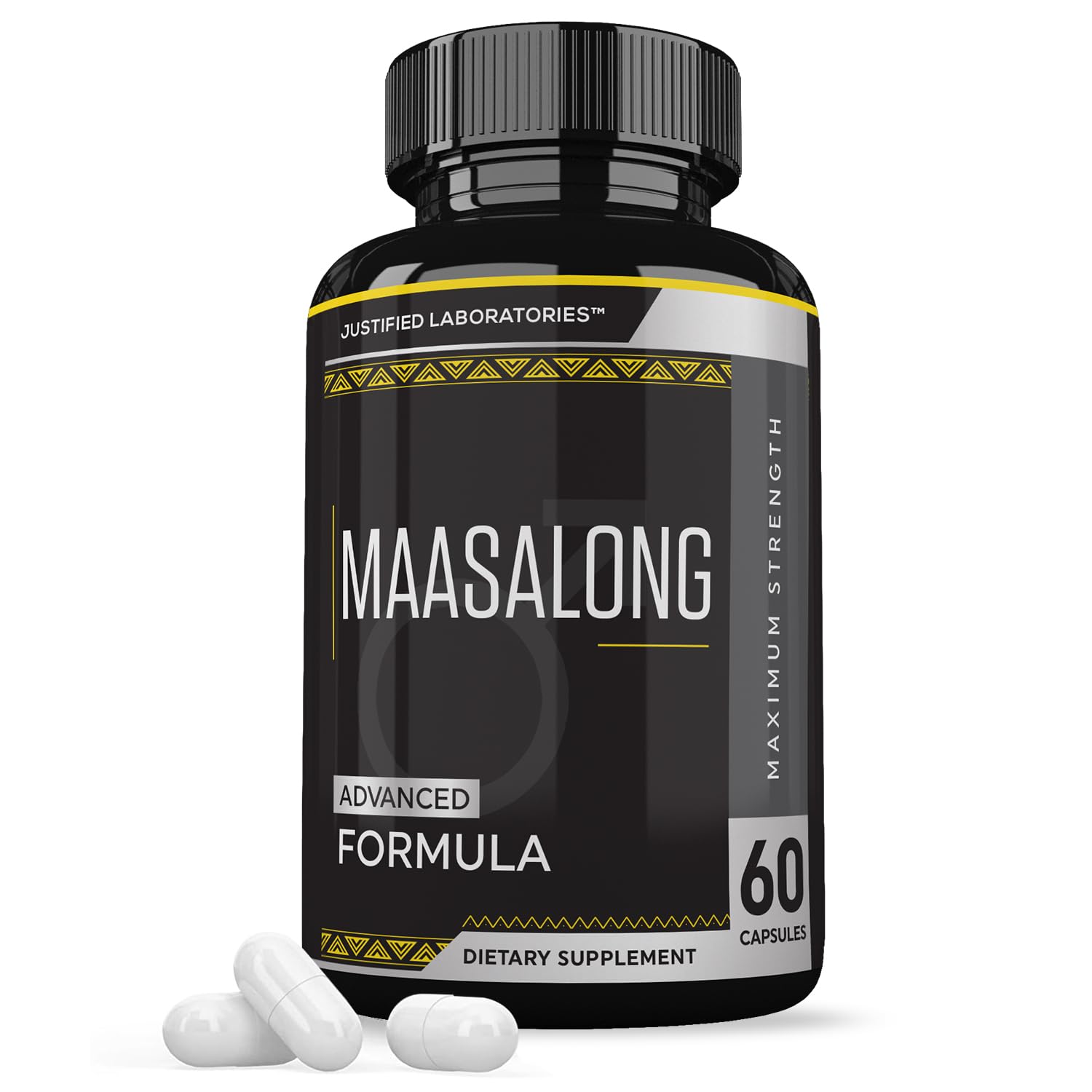 Justified Laboratories Maasalong Advanced Men's Health Masalong Formula Capsule 1 Count