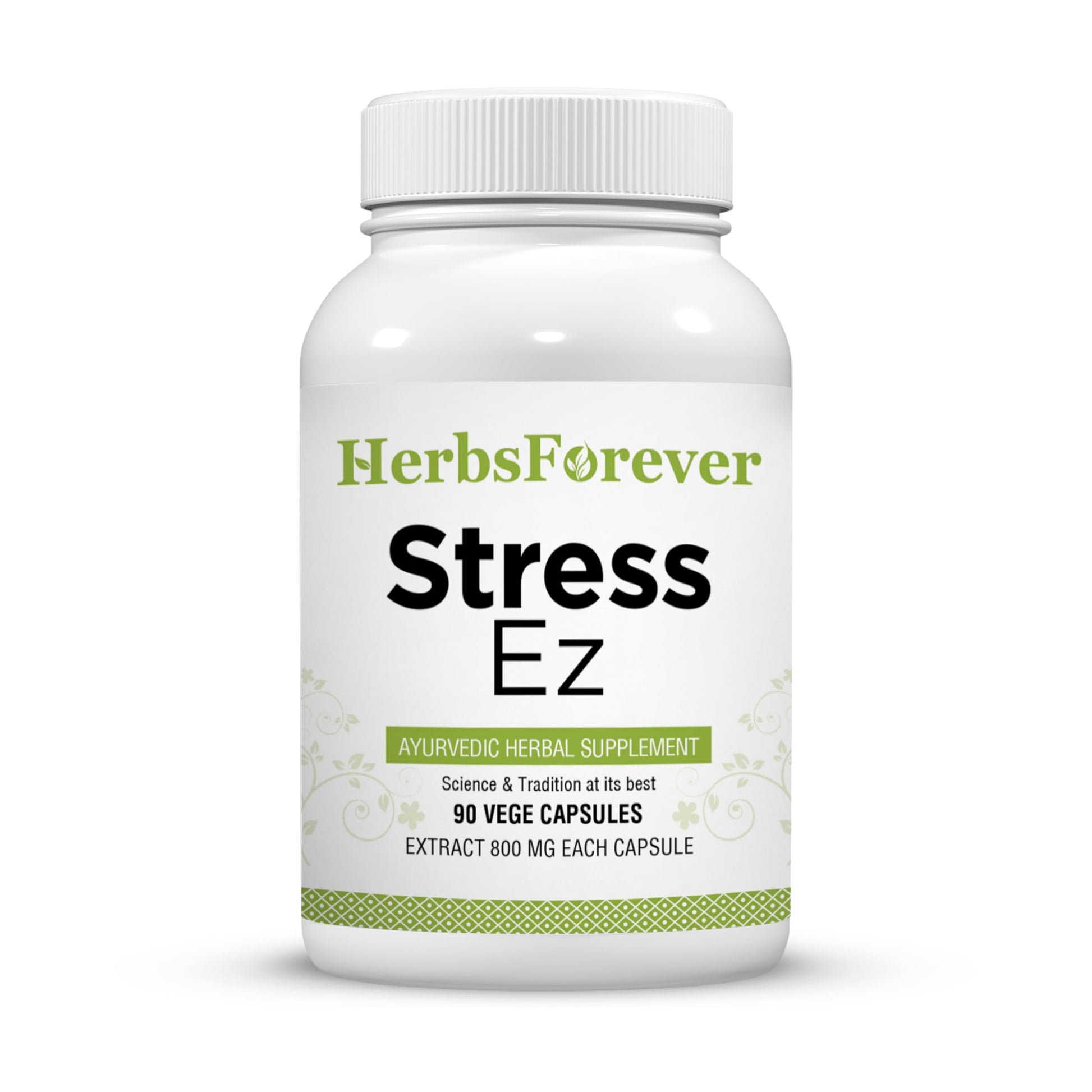 Herbsforever Stress Ez Mind Focus Supplement 90 Capsules