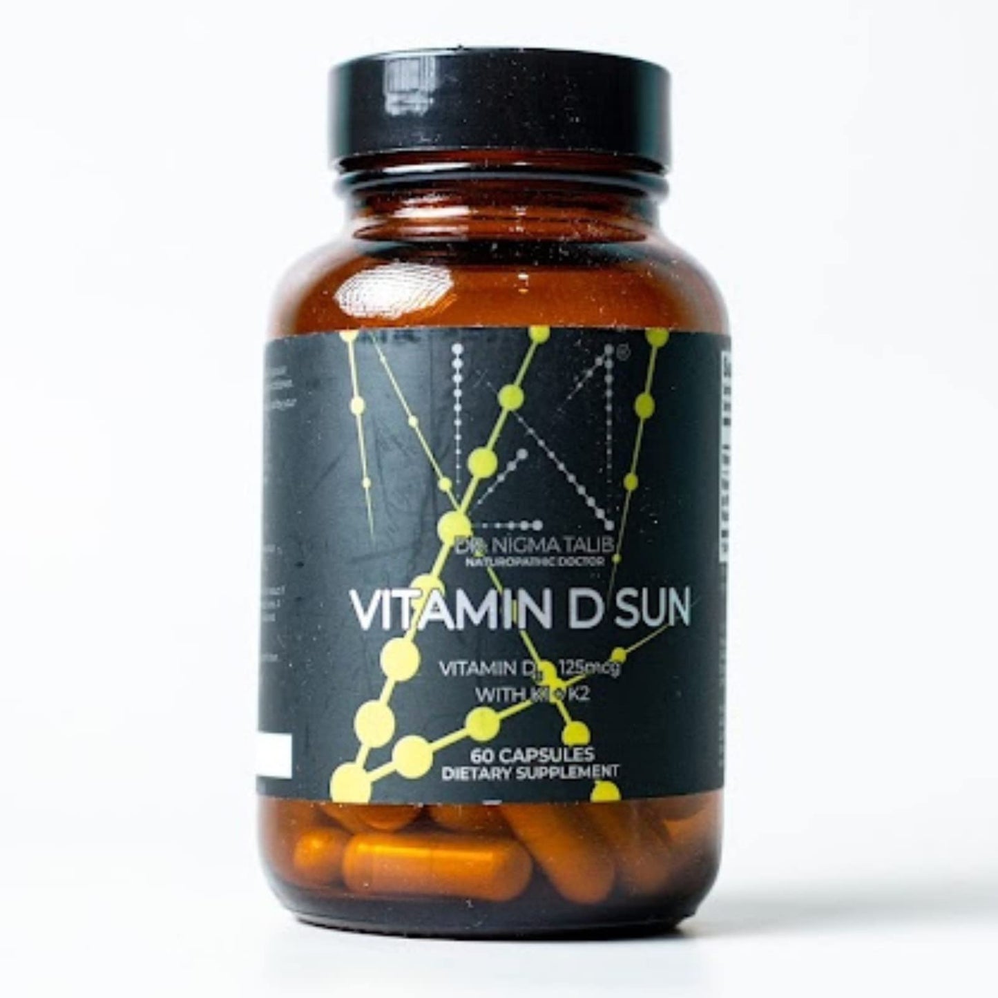 DR. NIGMA Vitamin D 5000iu with K1 + K2, 60 Capsules