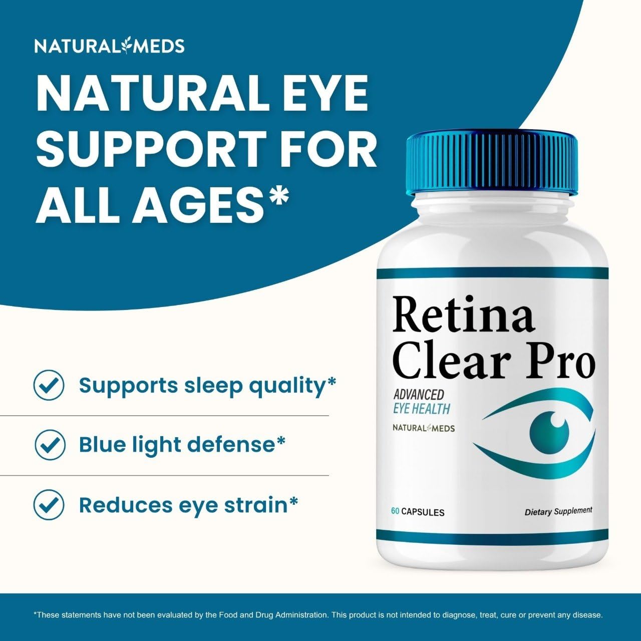 IDEAL PERFORMANCE Retina Clear Eye Supplement Capsules 300