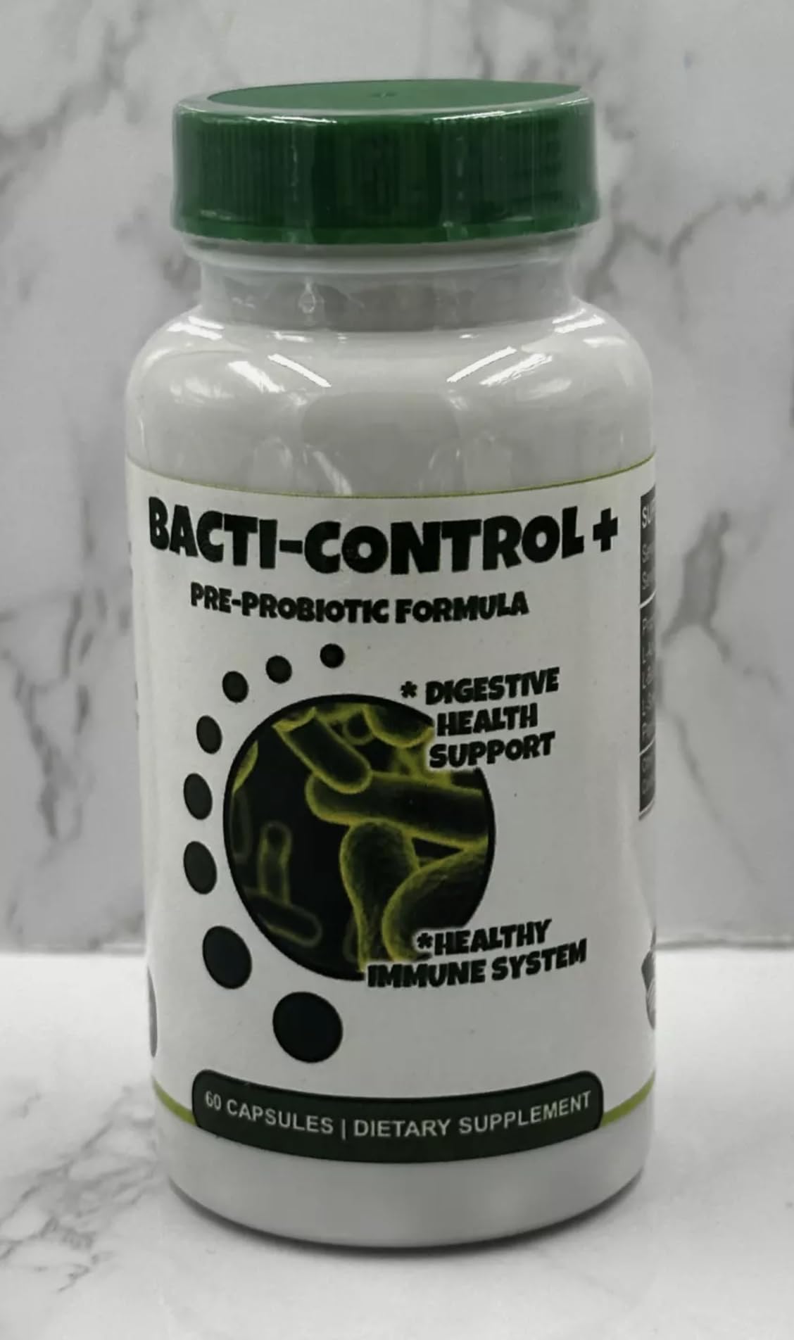 Generic Bacti-Control Maximum Strength Probiotic Immune System Support 60 Capsules