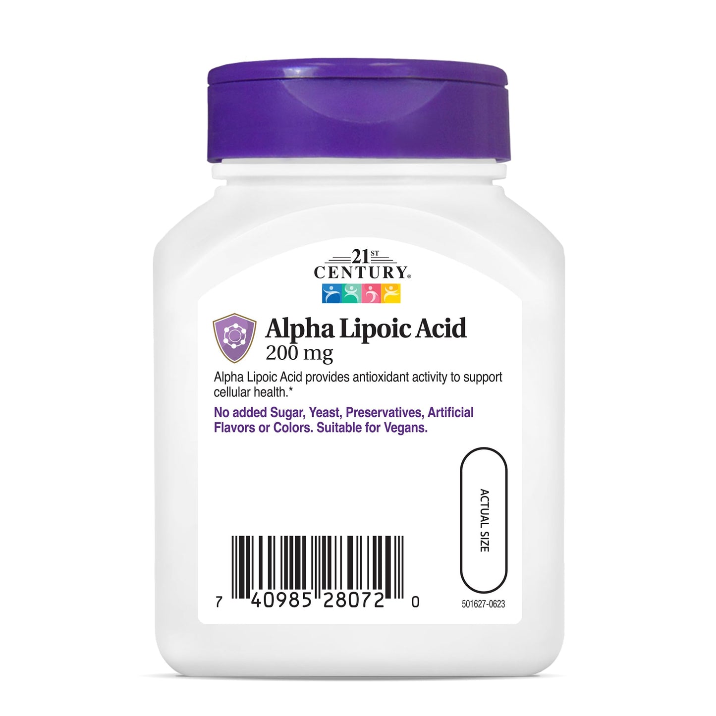 21st Century Alpha Lipoic Acid 200 mg 60 Caplets