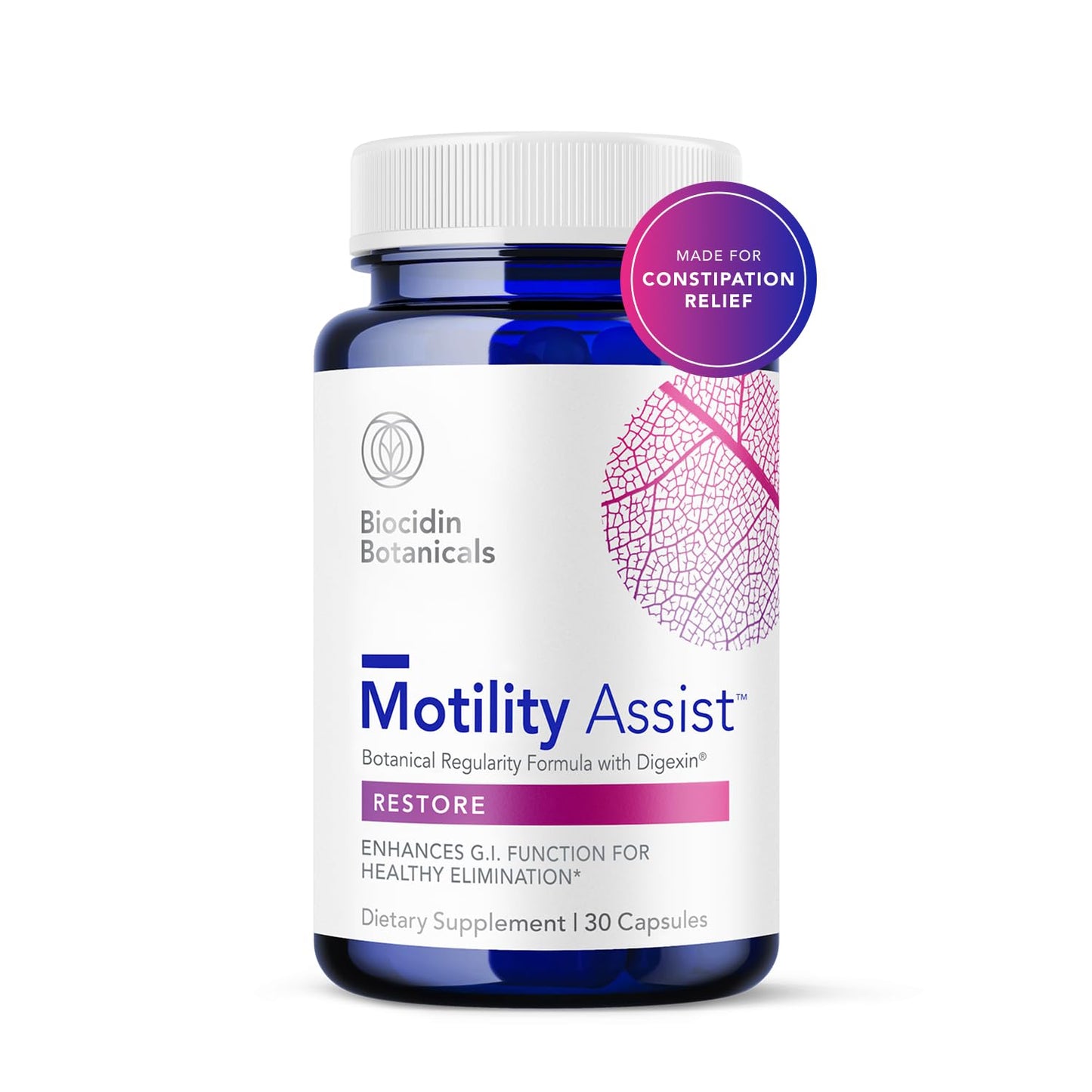 Bio-Botanical Research Biocidin Motility Assist Capsule, 30 Count