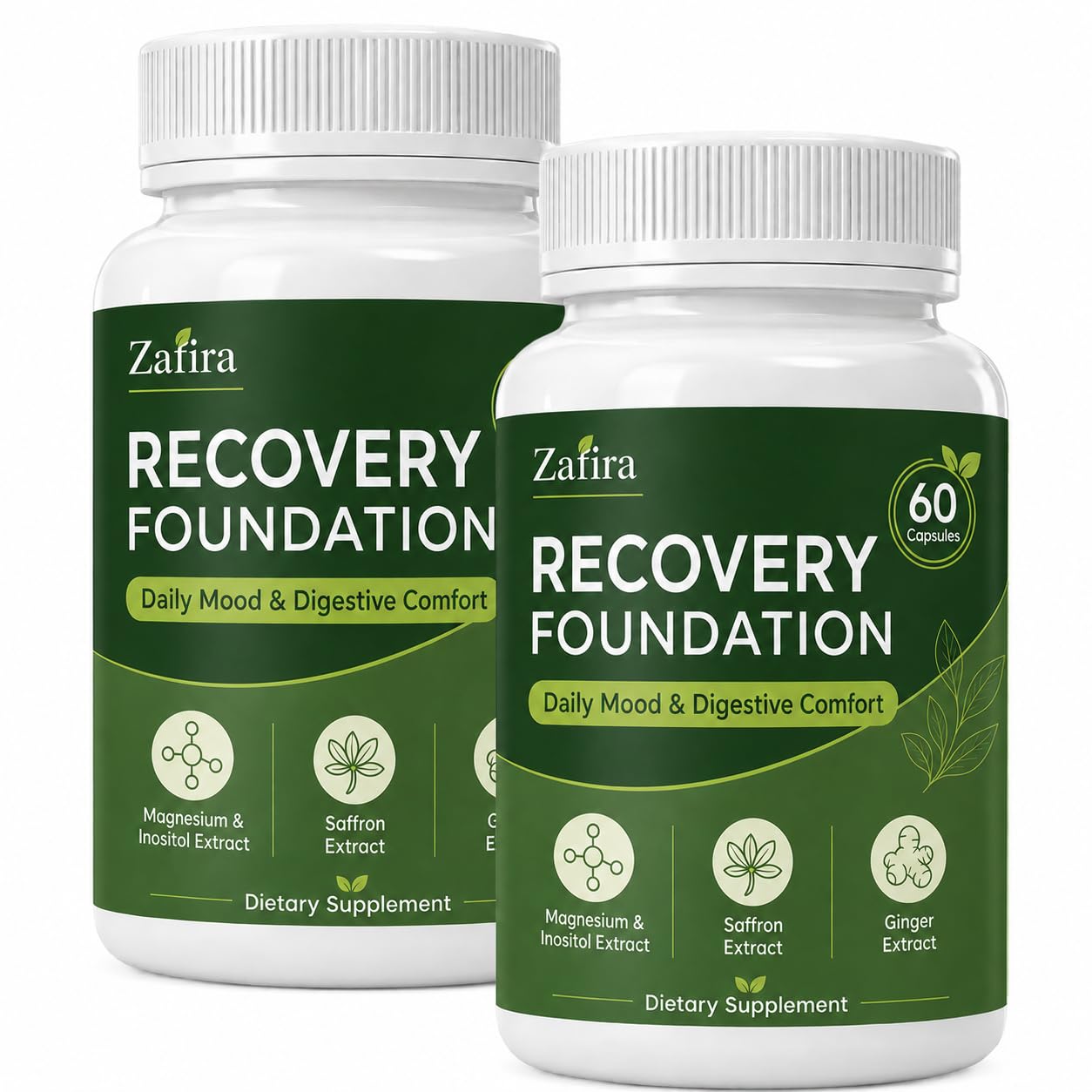 RIWYDMA Zafira Organics Recovery Foundation 60 Capsules
