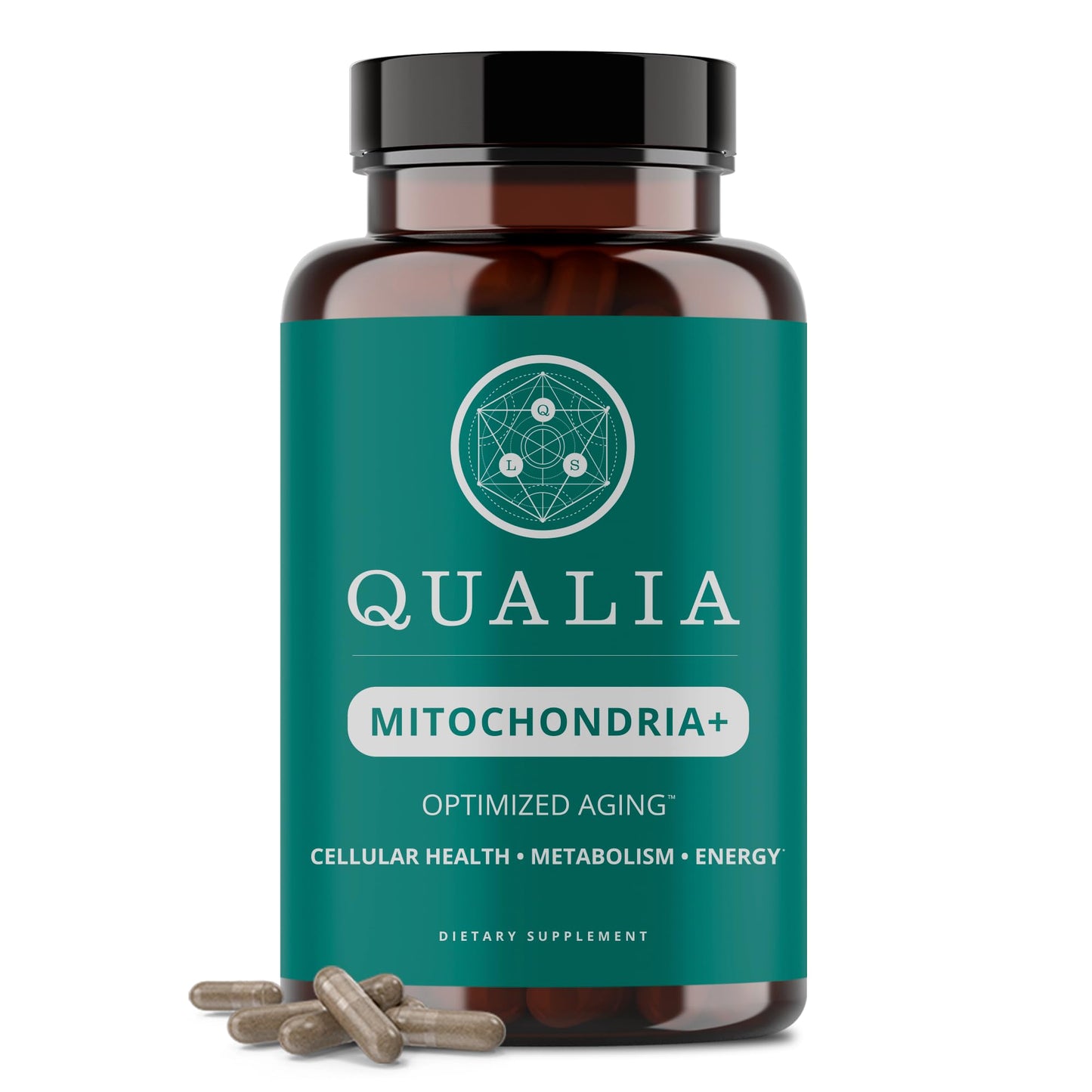 Qualia Life Sciences Mitochondria+ 160 Capsules