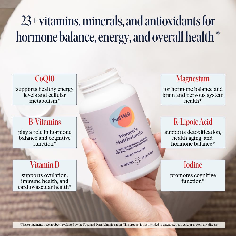 FullWell Women's Multivitamin Capsule, 90 Capsules