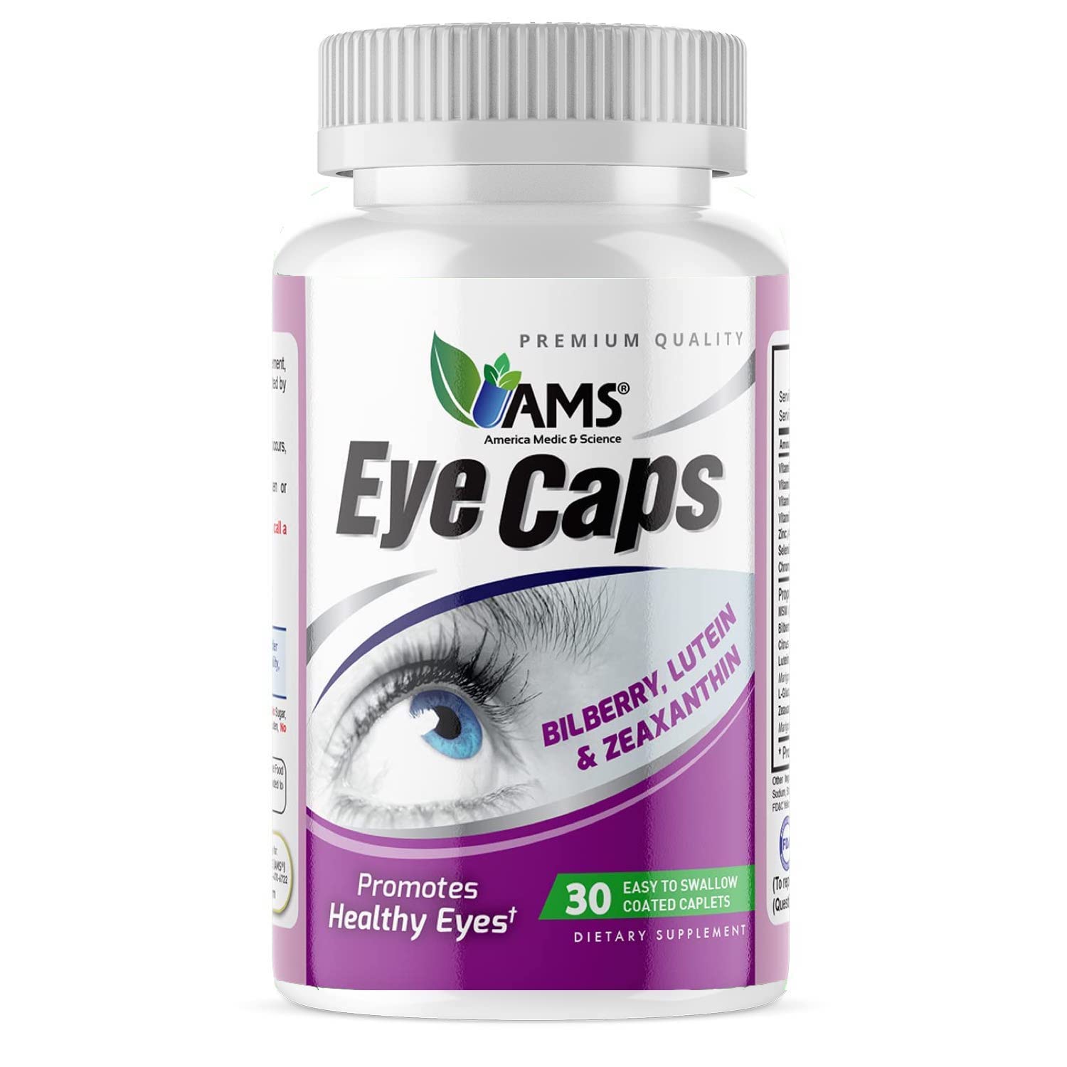 America Medic & Science EyeCaps Caplets 30 Count