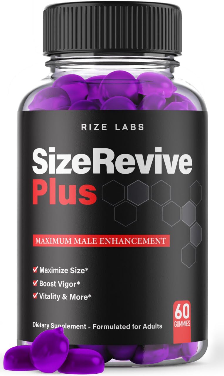 Rize Labs Revive Plus Gummies for Men, 60 Count
