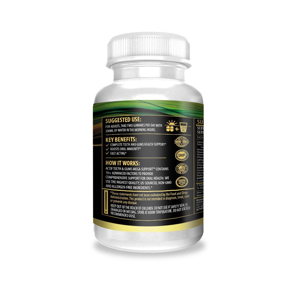 ACTIF Teeth and Gums Mega Support Capsule 1 Count